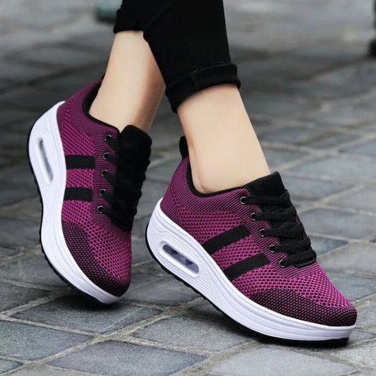Ortopediska sneakers med luftkudde – Lätta, snygga och stötdämpande promenadskor