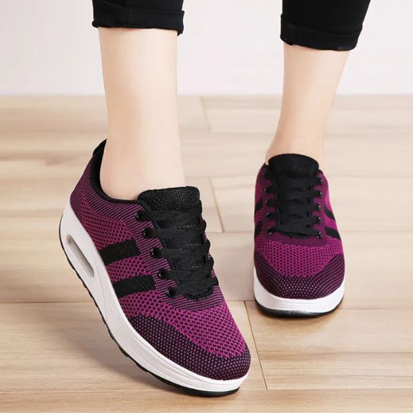 Ortopediska sneakers med luftkudde – Lätta, snygga och stötdämpande promenadskor