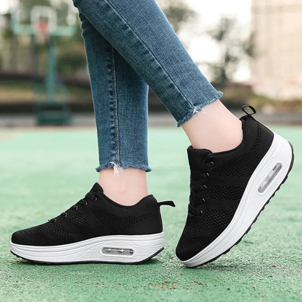 Ortopediska sneakers med luftkudde – Lätta, snygga och stötdämpande promenadskor