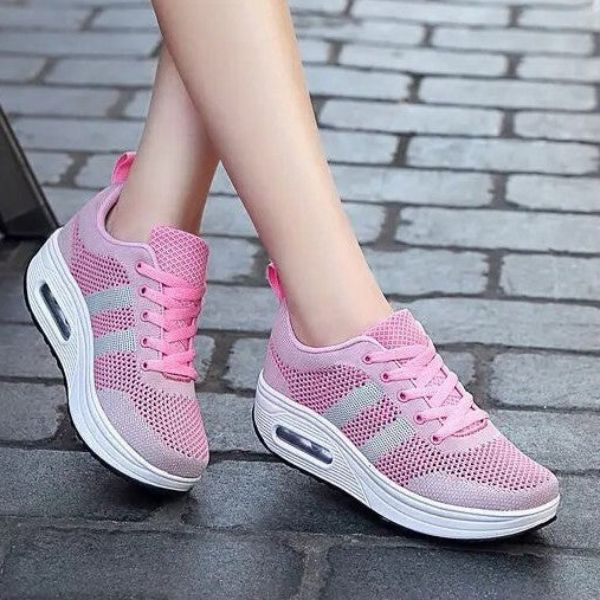 Ortopediska sneakers med luftkudde – Lätta, snygga och stötdämpande promenadskor