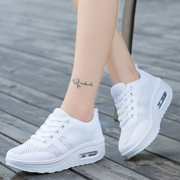 Ortopediska sneakers med luftkudde – Lätta, snygga och stötdämpande promenadskor