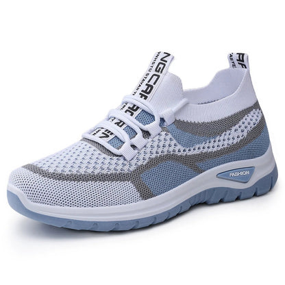 Ortopediska promenadskor för kvinnor – bekväma sneakers med fotvalvsstöd för att förebygga fotvärk